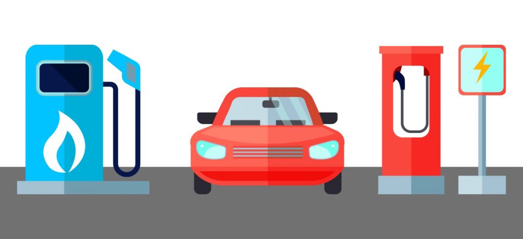 comparaison entre la consommation d'une voiture électrique et celle des véhicules à essence